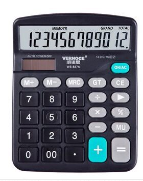 太阳能办公用品计算器