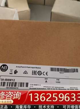 AB罗克韦尔1738-IB8M12 ArmorPoint 8【议价】