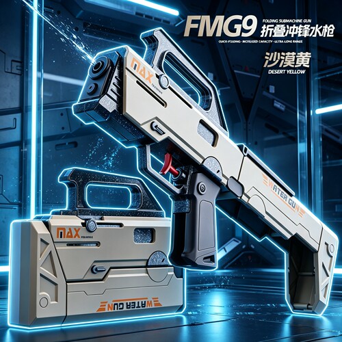【FMG9】折叠冲锋水枪手动