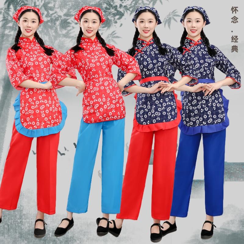 曹州达昱2025春棉印花村姑服舒适