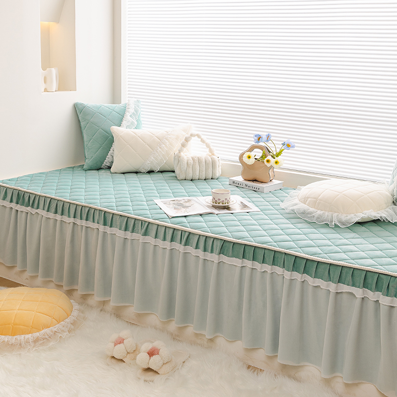 2024新款海绵防滑奶油风阳台垫子