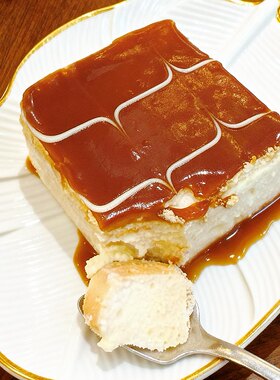 土耳其焦糖三奶蛋糕网红甜品