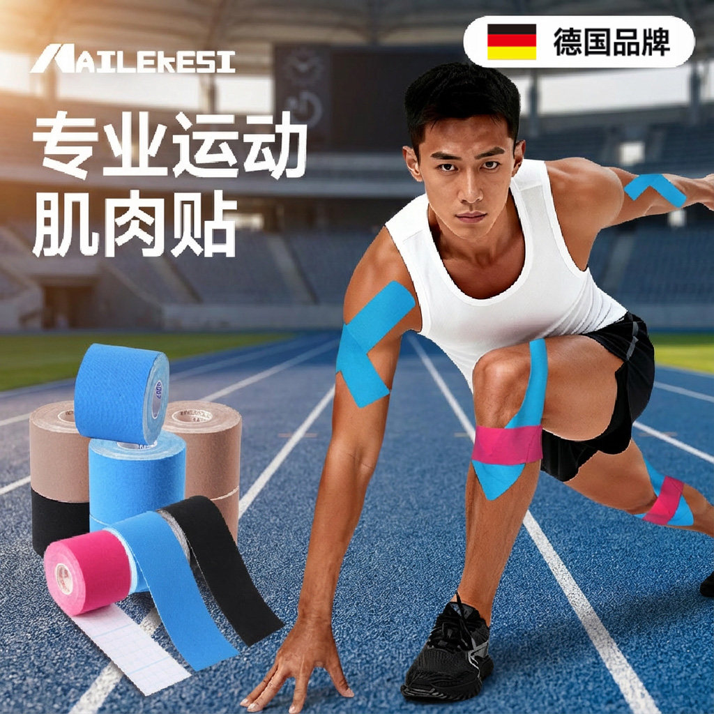 耐力克斯肌内效贴医用运动膝盖运动员专用肌贴肌肉贴关节自粘绷带,运动/瑜伽/健身/球迷用品,其他运动护具,淘宝优惠券,粉丝福利购,淘宝优惠卷