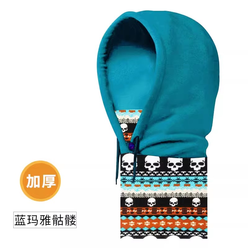 品牌奥尼捷抓绒帽户外骑行帽保暖帽头套围脖男女御寒汽车加厚开车