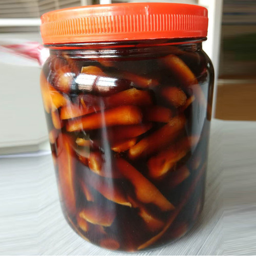 年新姜铜陵生姜铜福生姜酱白姜片