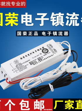 T8灯箱电子镇流器荧光灯日光灯整流器灯箱一拖二18W20W30W36w40W