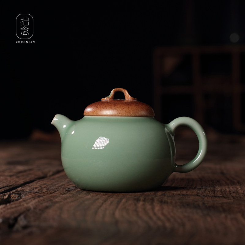 纯全手工名家风陶瓷原矿功夫茶壶