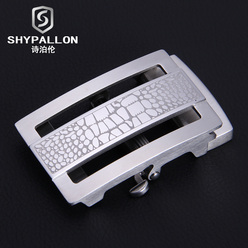 诗泊伦商务无牙休闲青年皮带扣头