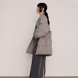 秋冬显瘦重工百搭加厚棉衣 设计感简约ins风法式 HAVEC 甜酷个性