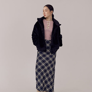 秋冬显瘦复古重工百搭外套 设计感简约ins风法式 HAVEC 甜酷个性