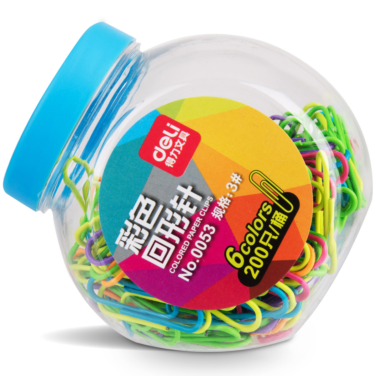 델리 클립 0037|0038|0024|0053 색상 화이트 실버 표준 대형 금속 클립