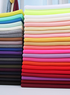 薄款实心太空棉空气层面料 服装造型设计师布料 加滑四面弹力面料