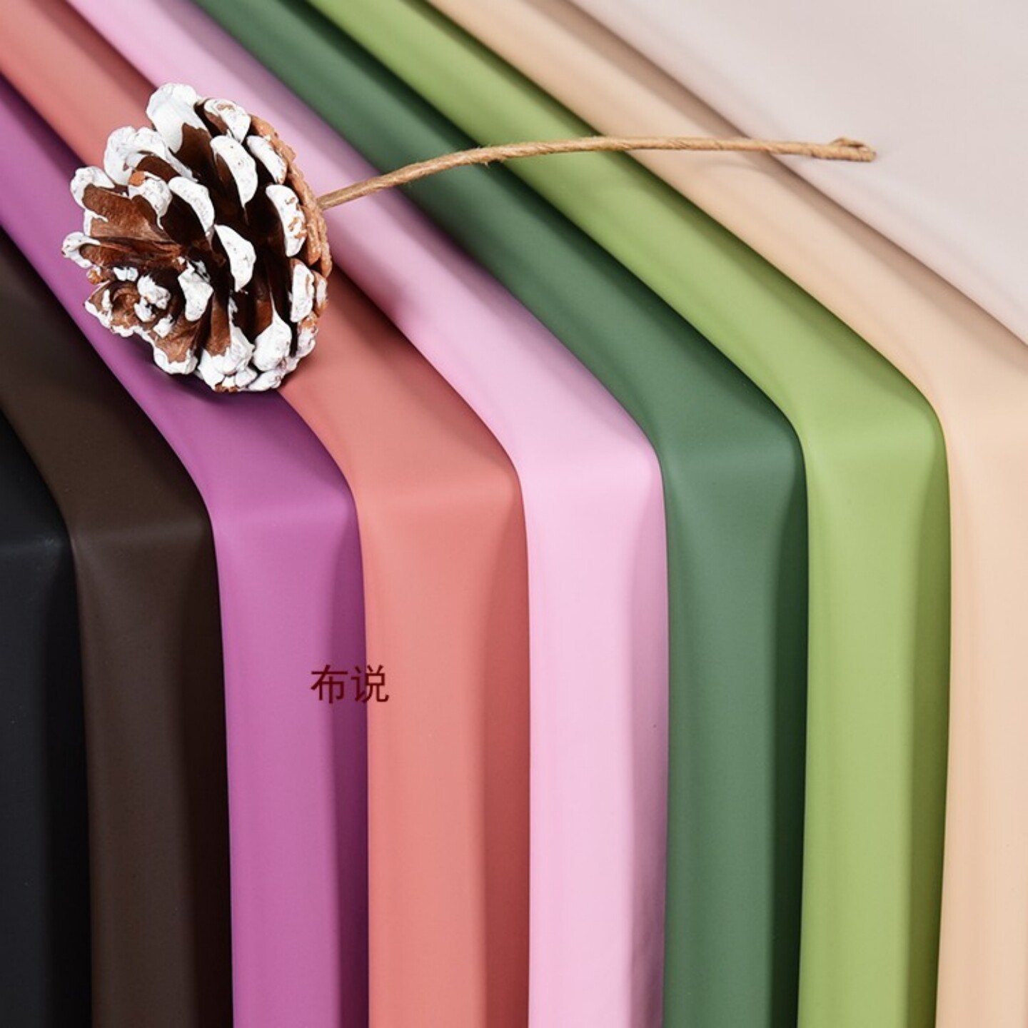 高弹力哑光雾面小羊皮料薄款面料