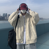 现货1014-PJK52-P98-限128~2025春秋新款双拉链大口袋皮衣夹克男，男装夹克，星座1014