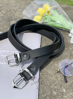 1014-PD69-2022新款十字架配饰皮带-P11