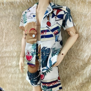 bjd75叔娃衣衬衫72 73沙滩衬衫 id dk dz75普叔壮叔am77 yc77通穿