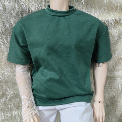 bjd75叔id75uf75叔76叔77叔娃衣宽松T恤短袖短裤休闲套装通用包邮