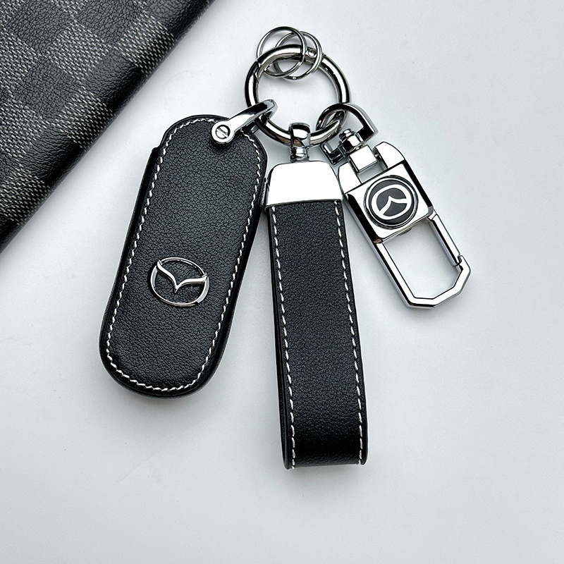 适用于真皮汽车钥匙套
