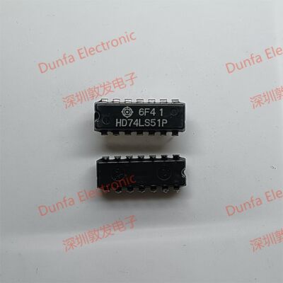 HD74LS51P DIP直插封装 全新原装 现货IC 芯片集成库存 可以直拍