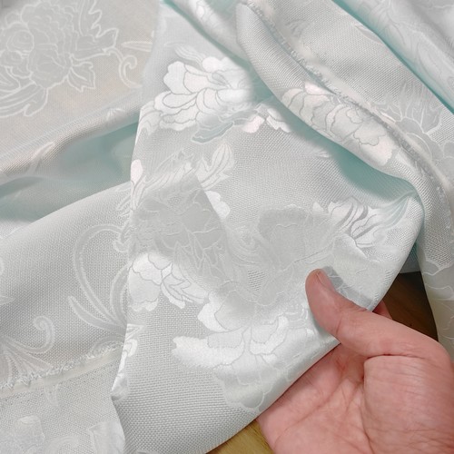 海棠半夏 新中式设计真丝提花绞罗20姆100丝114宽 设计师布料