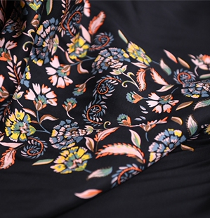 Z家原单 艺术度假风重磅天丝斜纹 少量尾货  兰精天丝Lyocell