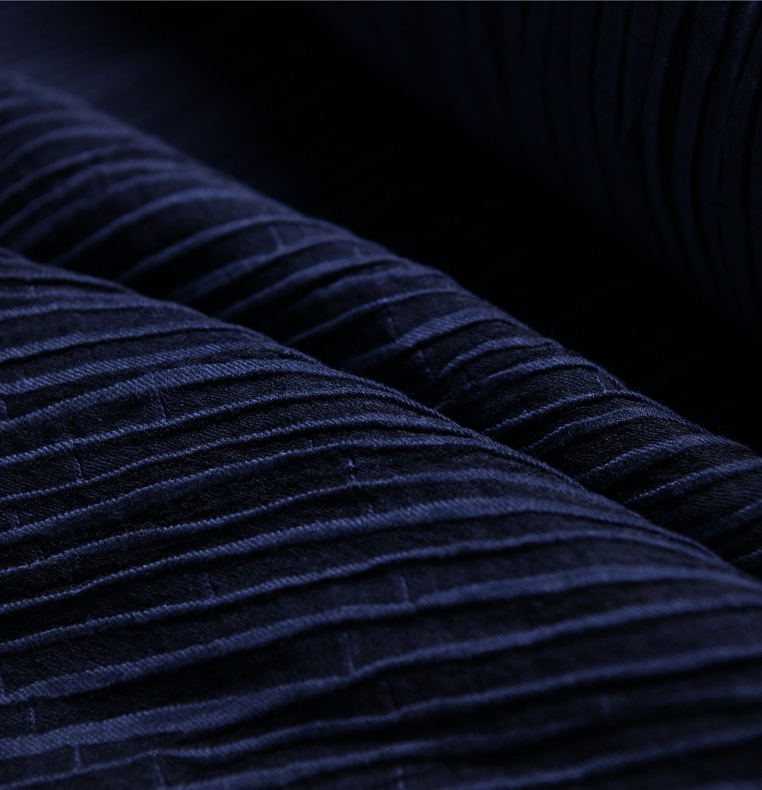 时间折痕 大牌定织折痕百褶时装真丝丝毛棉48姆60丝40棉+羊毛95宽