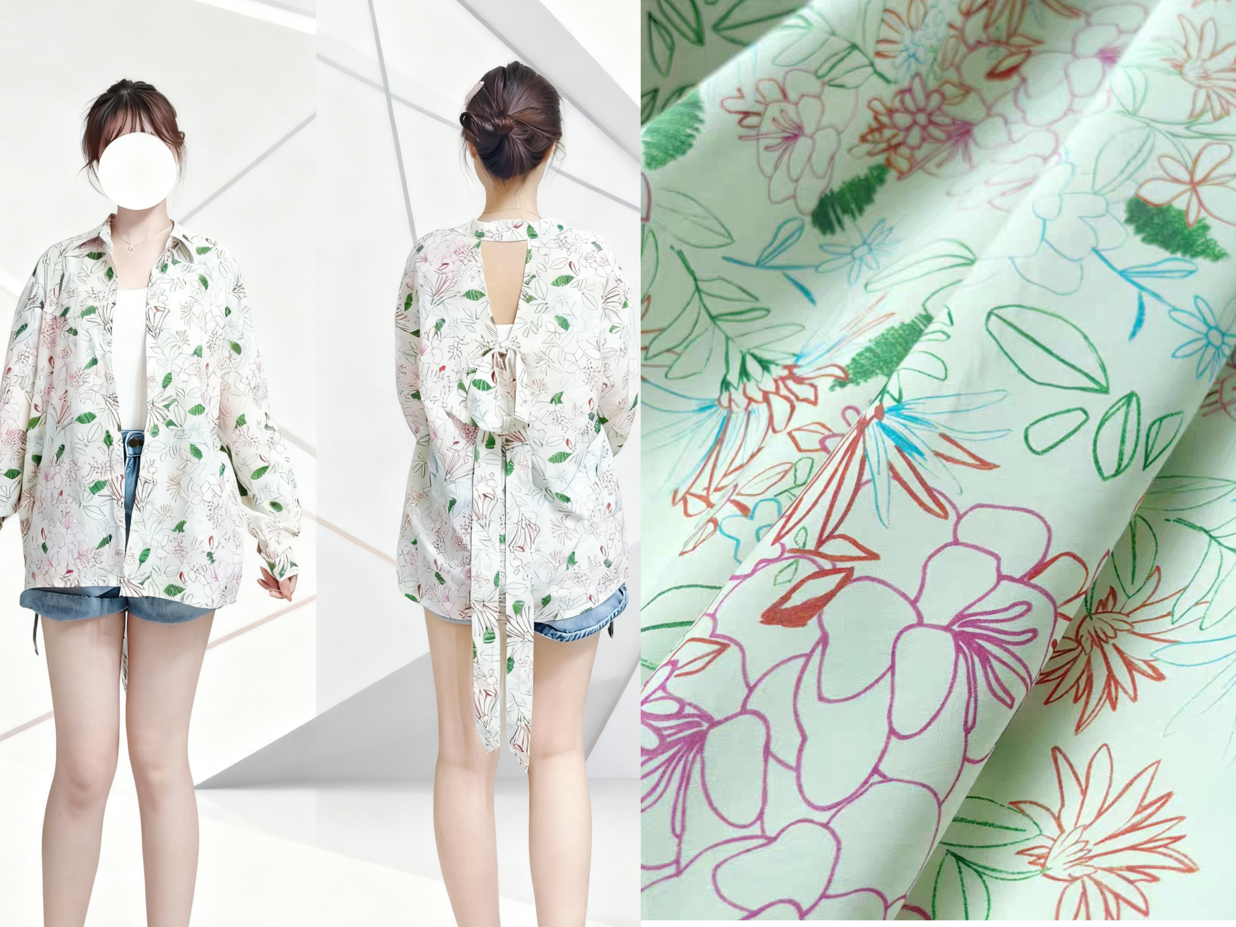 素描课 品牌定制真丝棉14姆60丝40棉138门幅