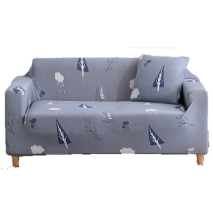 弹力懒人沙发套罩通用型全包万能套北欧简约布艺沙发垫全盖布一套