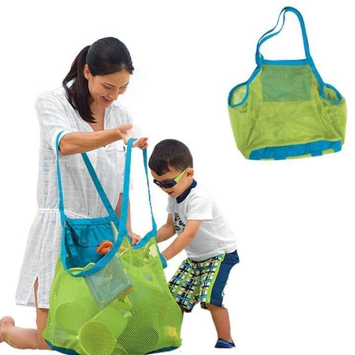 feitong hew sand aw carry beach mesh bag f chidren swim