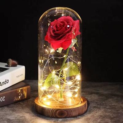 Drop shipping Galaxy Rose Artificial Flowers Beauty and the