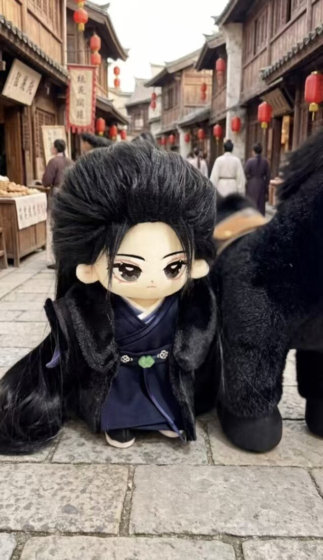 【孤山枕惊鸿】檀健次谢却山古装棉花娃娃/毛绒玩具娃