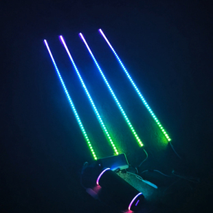 音乐节奏氛围灯酒吧KTV声控跑马流水灯带电竞桌面背景灯K歌房律动