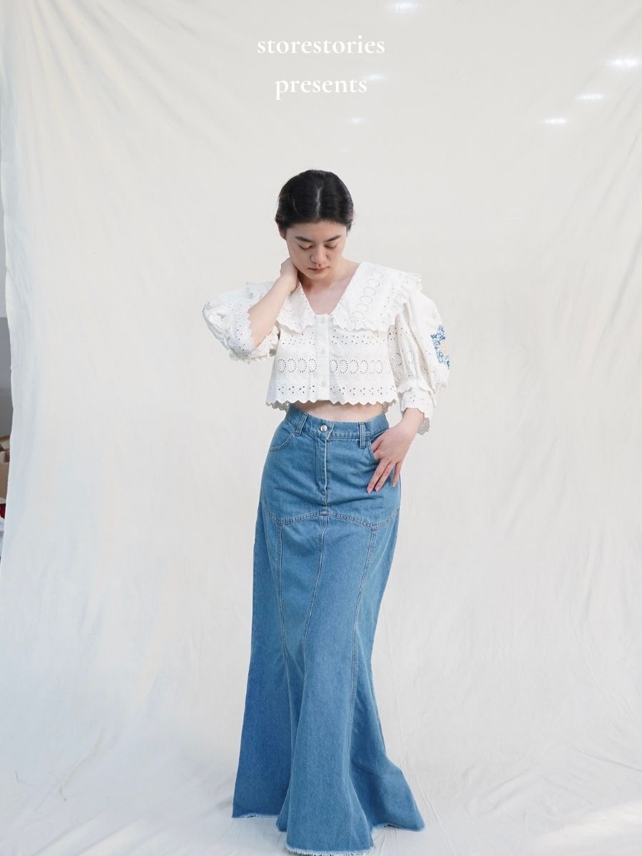 【特享5折】乌拉圭 Tach Lucille Skirt 牛仔 半身裙包臀裙女