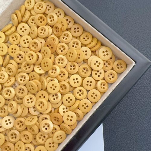 高端衬衫点油连衣裙彩色纽扣乐意