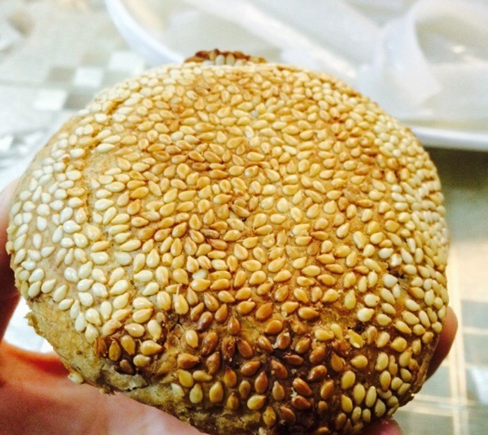 鸦儿李记老北京传统清真小吃芝麻烧饼10个外皮酥脆当天现做顺丰