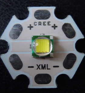 美国进口CREE XM-L2 XML-U2 T6 U3 U4 1A OD 7C灯珠 强光手电筒头