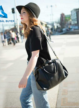 美国Madewell the Glasgow satchel旅行单肩包手提男女包波士顿包