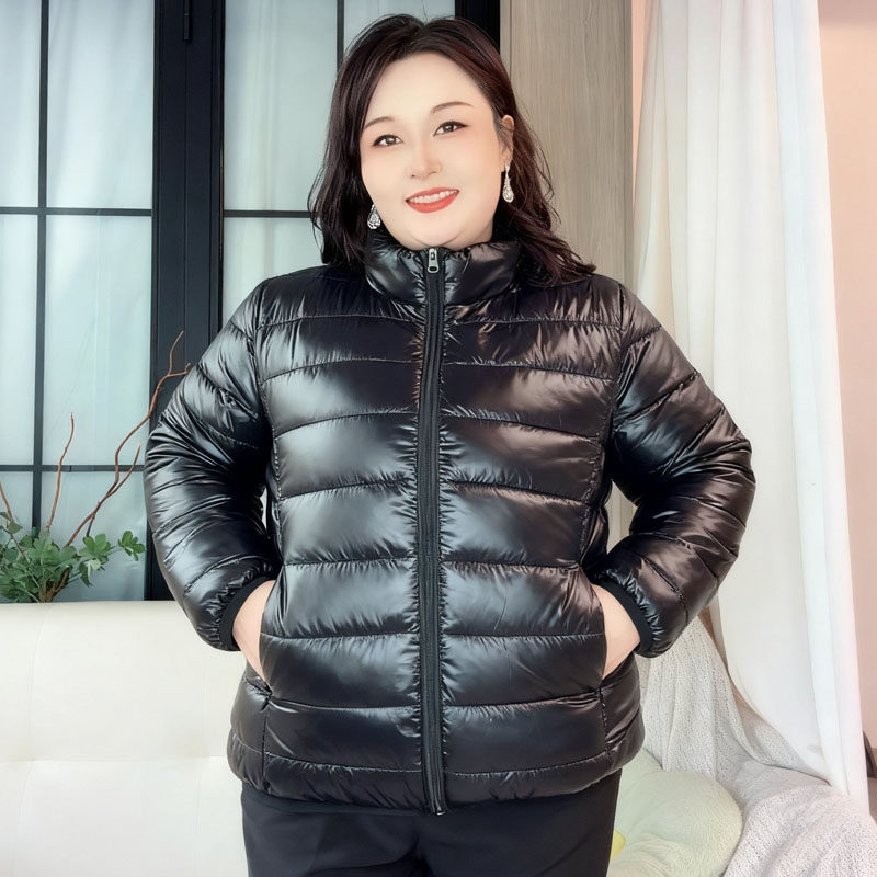 中老年妈妈装大码棉衣外套