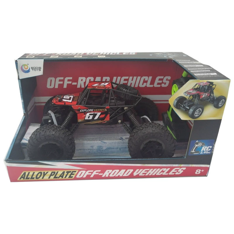艾迪六轮四驱合金版无线遥控车模
