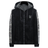 新款2024秋冬新款提花龙金丝绒男士连帽夹克9056P155，男装夹克，钱塘6018（原3088）