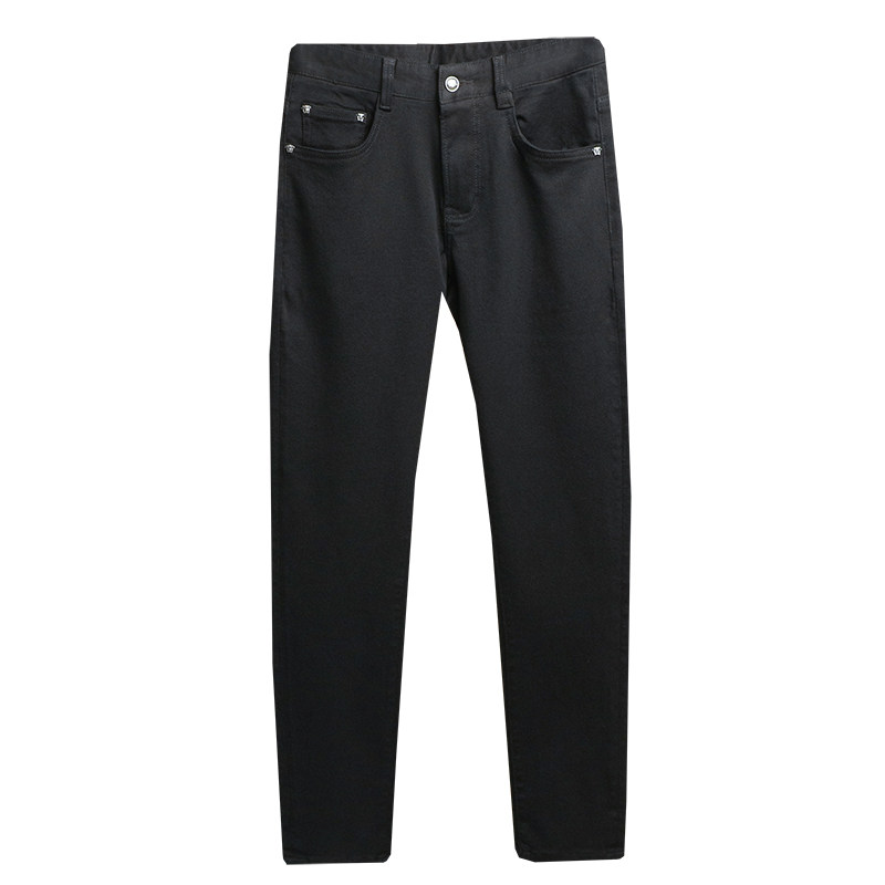 2025秋冬新款高品质修身弹力刺绣男士小直筒牛仔裤57201P135,商品下架区,钱塘6018（原3088）