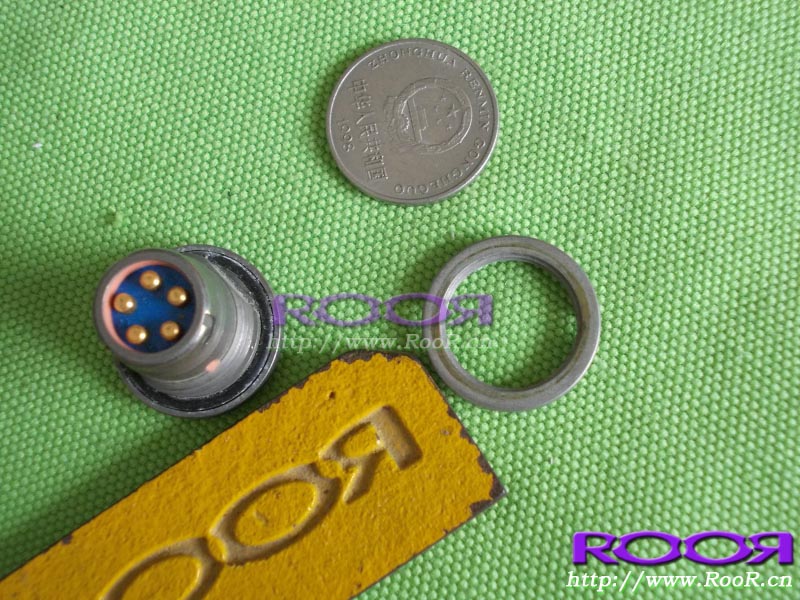 ※ RooR ※ 美国军规 USA NEXUS U329 五针母座插头线 PRC 152接