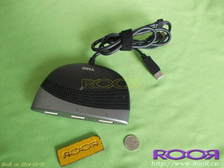 RooR  戴-尔 DE-LL 64XHK MMH11 DP DVI 视频分屏器