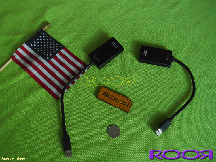 USB 3.0 转 HDMI  j5 Creat UA350 USB3.0 HDMI 外置显卡扩展多屏