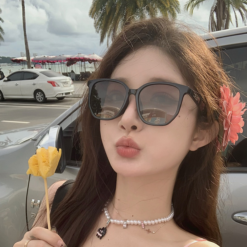 大框夏季gm方形墨镜防紫外线韩版