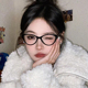 复古猫眼黑框防蓝光平光镜欧美辣妹女素颜TR90超轻近视镜可配度数