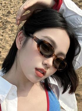 豹纹色玳瑁墨镜防紫外线复古