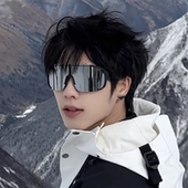 冬季 大框户外运动眼镜男滑雪登山防风遮阳太阳镜骑行护目墨镜女潮