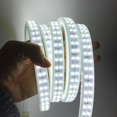 灯带led灯条220v超亮贴片家用长条白光线灯客厅吊顶灯带户外防水