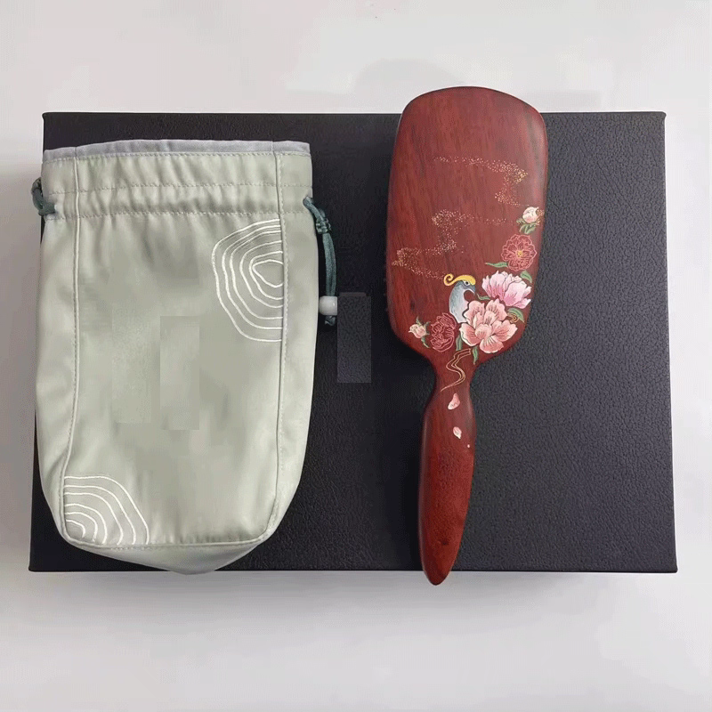 谭木匠 新品3.8节青羽 护发梳 檀木送女友送长辈